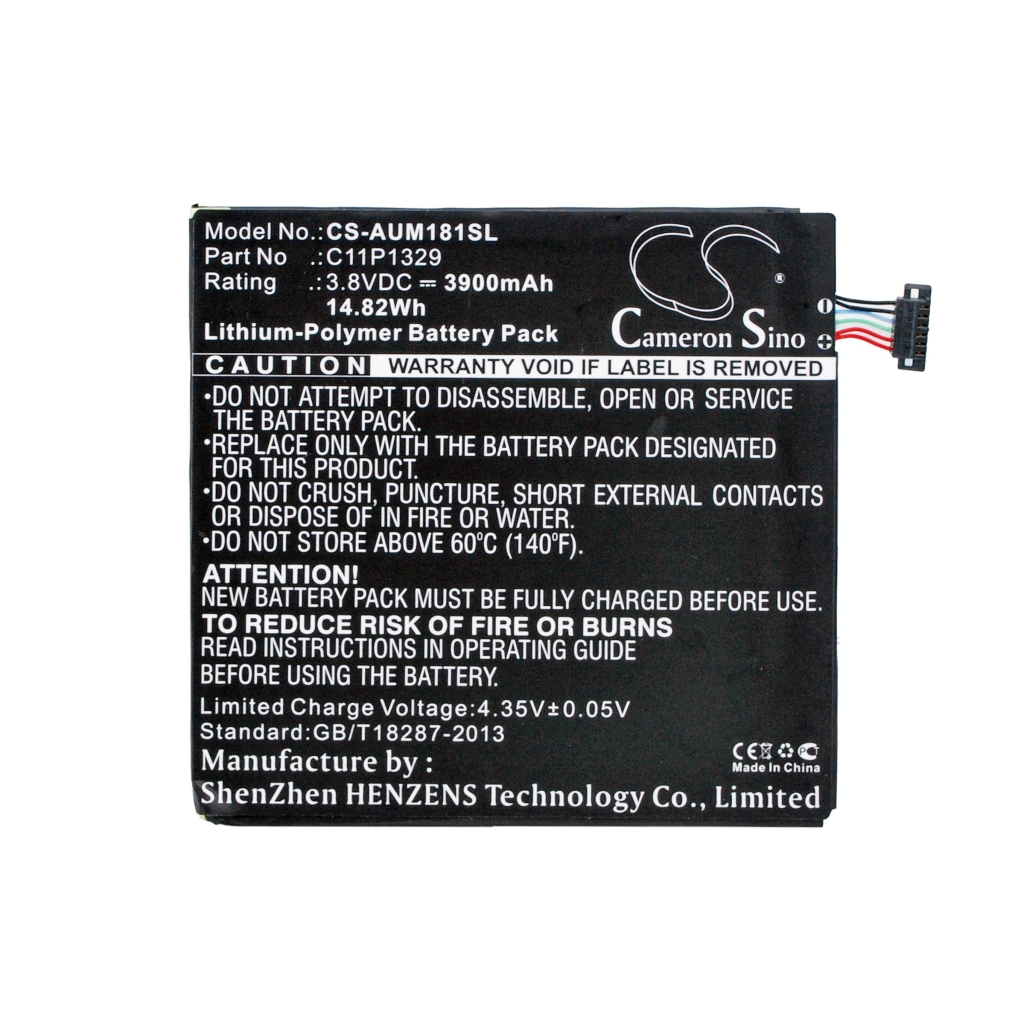 Sostituzione della batteria compatibile per Asus 0B200-01020000,C11P1329