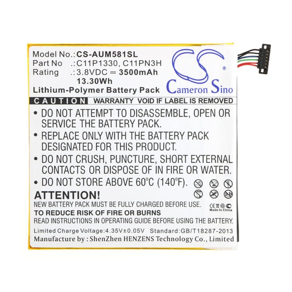 Sostituzione della batteria compatibile per Asus C11P1330,C11PN3H,C11PN93