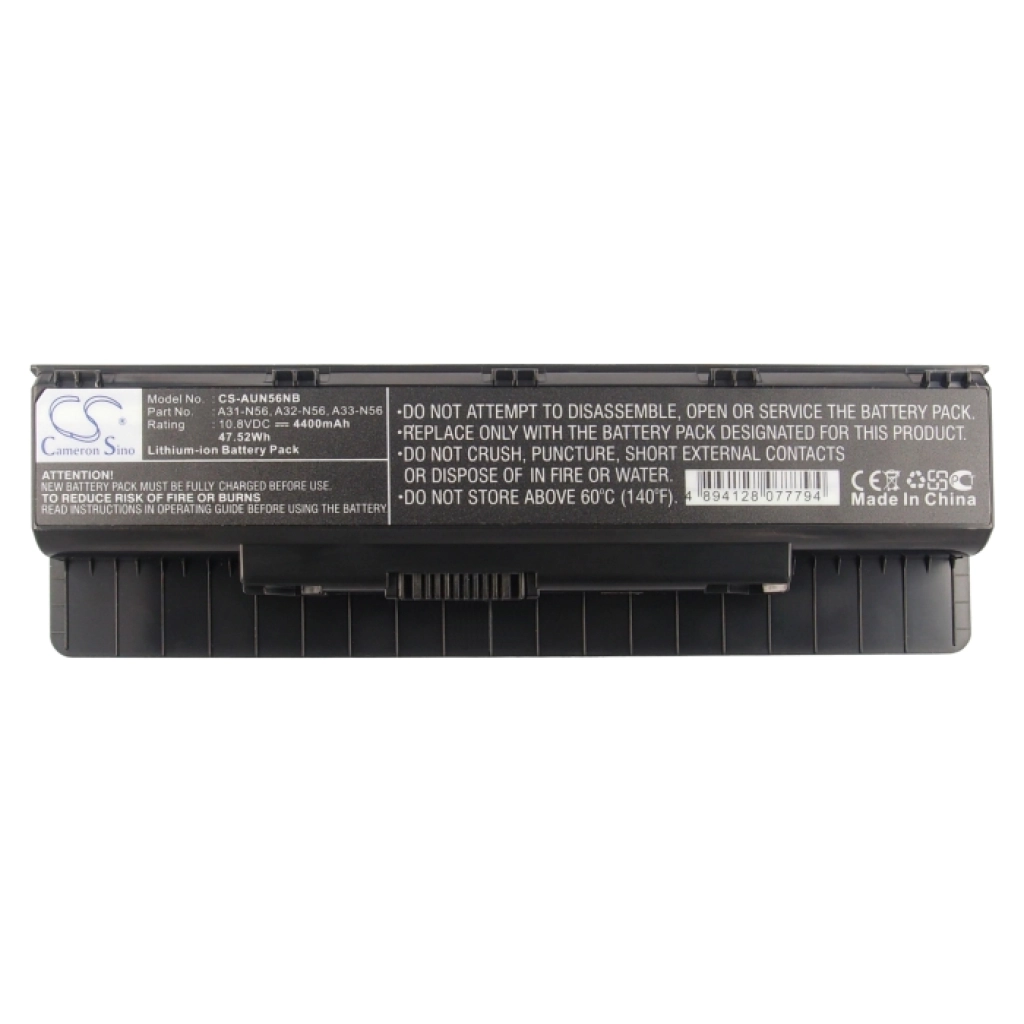 Batteria notebook Asus N76VJ (CS-AUN56NB)