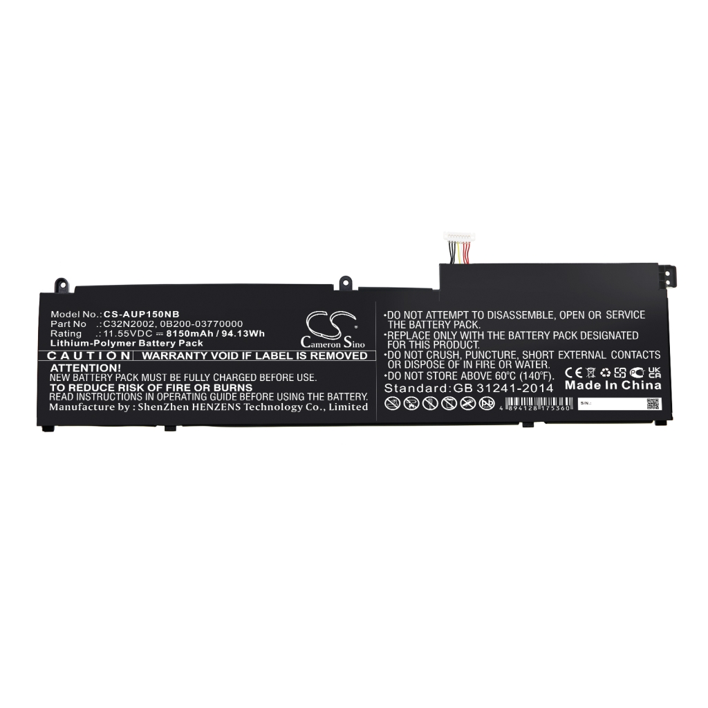 Batterie Sostituisce 0B200-03770000