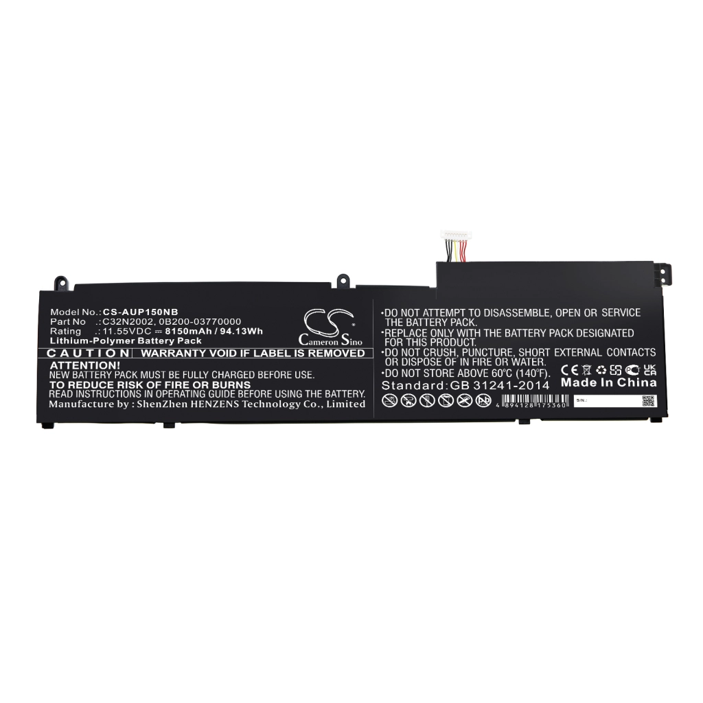 Batteria notebook Asus ZenBook Flip 15 UX564EI-H2005T (CS-AUP150NB)