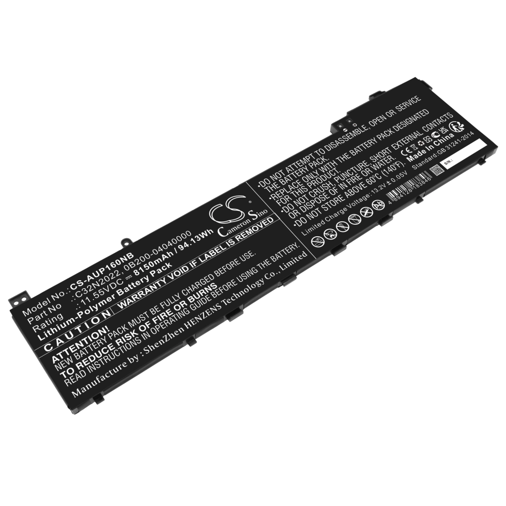 Batteria notebook Asus Vivobook Pro 16X OLED M7600QE-XB99 (CS-AUP160NB)