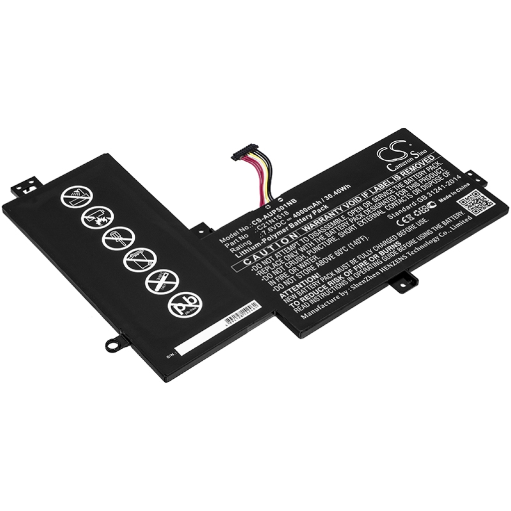 Batterie Batteria notebook CS-AUP501NB