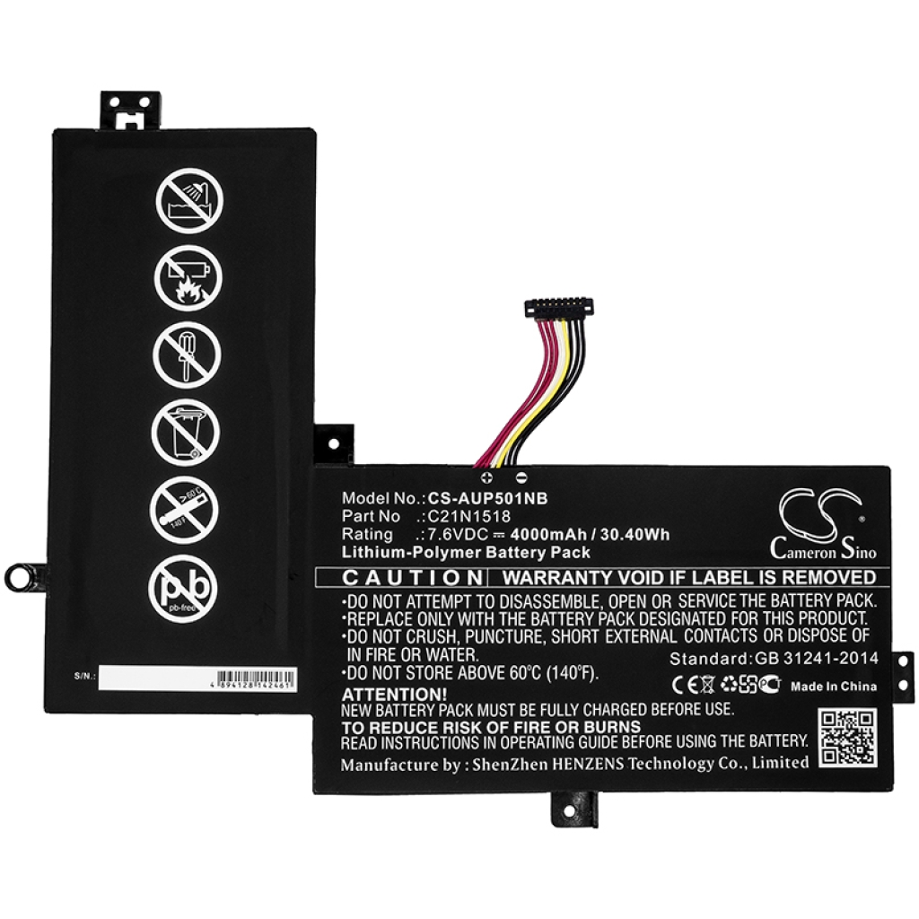 Batterie Sostituisce C21N1518