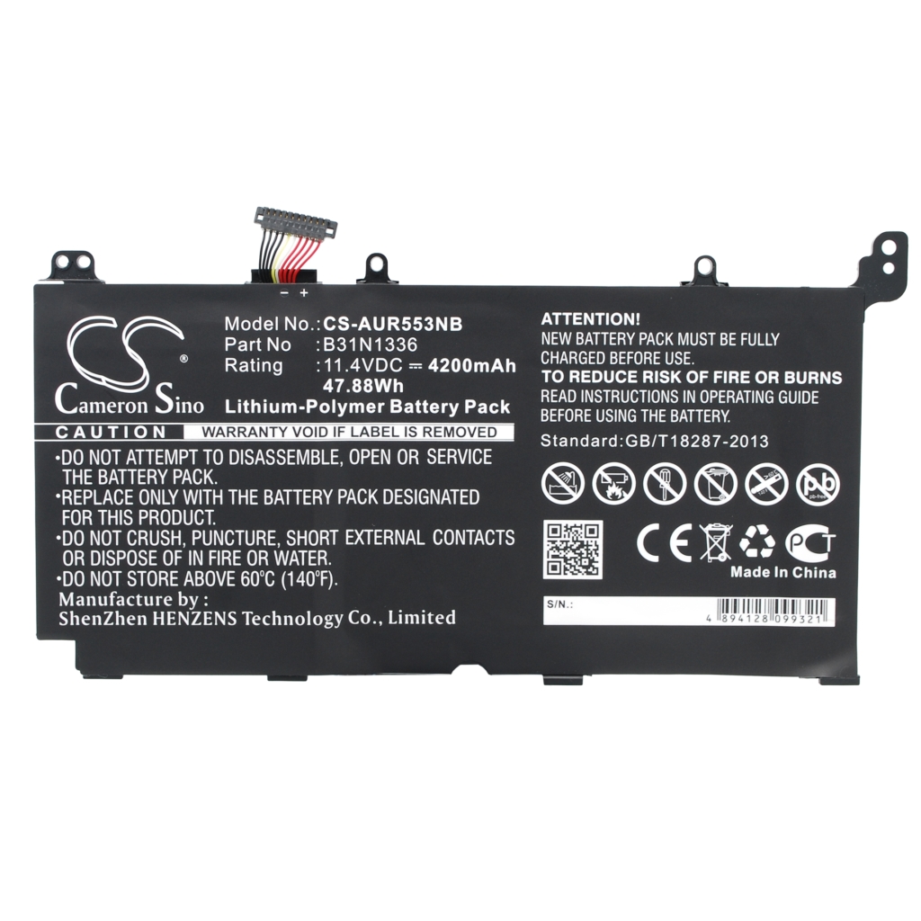 Batteria notebook Asus K551LB-XX225D (CS-AUR553NB)