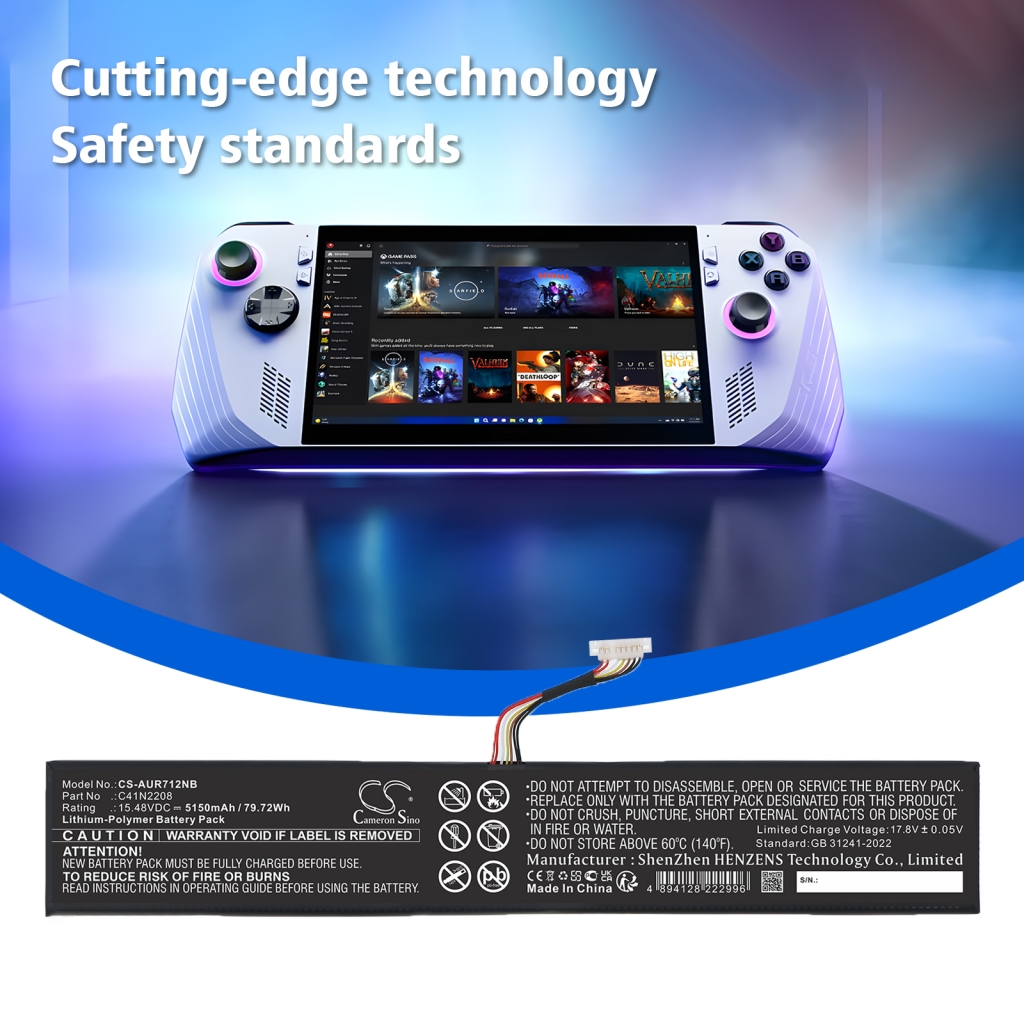 Batteria Sostituisce C41N2208