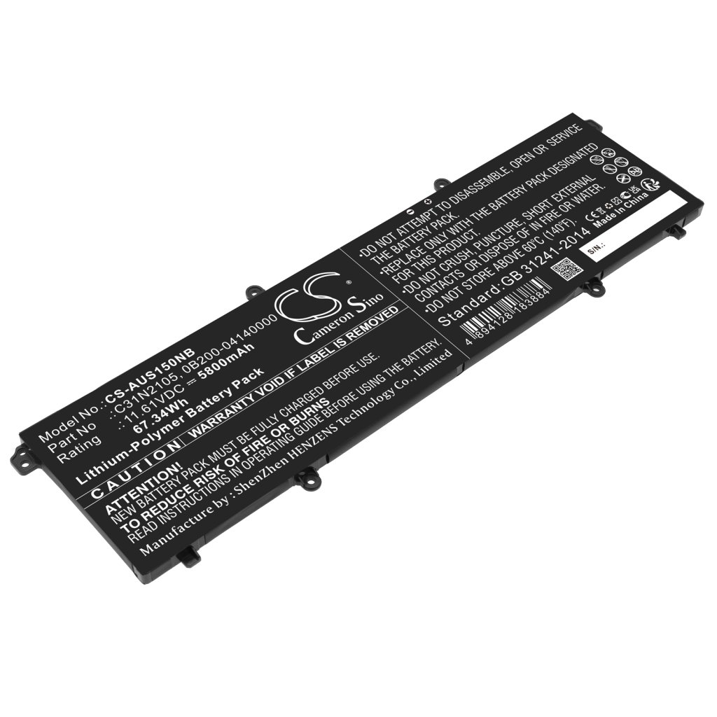 Batterie Sostituisce 0B200-04140000