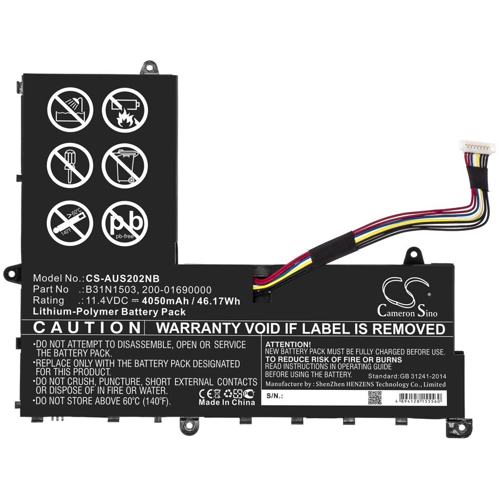Batteria notebook Asus CS-AUS202NB