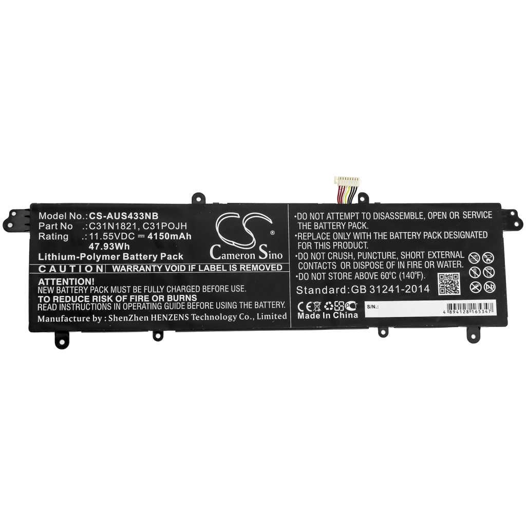 Batteria notebook Asus ZenBook UX392FA-AB004T (CS-AUS433NB)