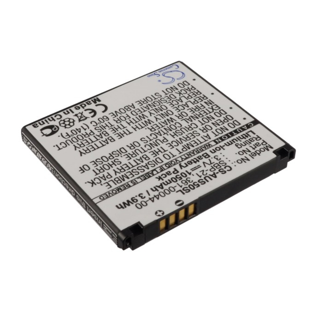Batteria Li-ion Cameron Sino CS-AUS50SL 3,7V 1050mAh per GPS o telefono