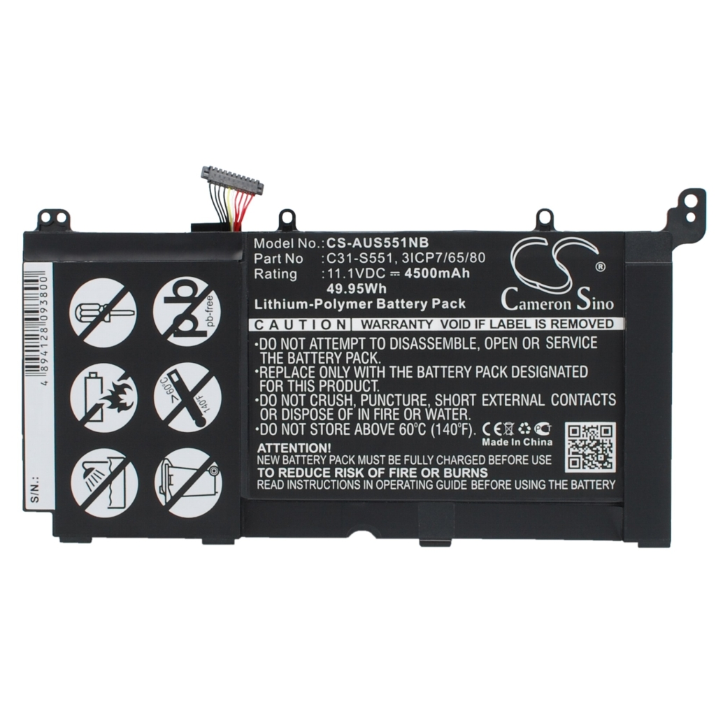 Batteria notebook Asus CS-AUS551NB