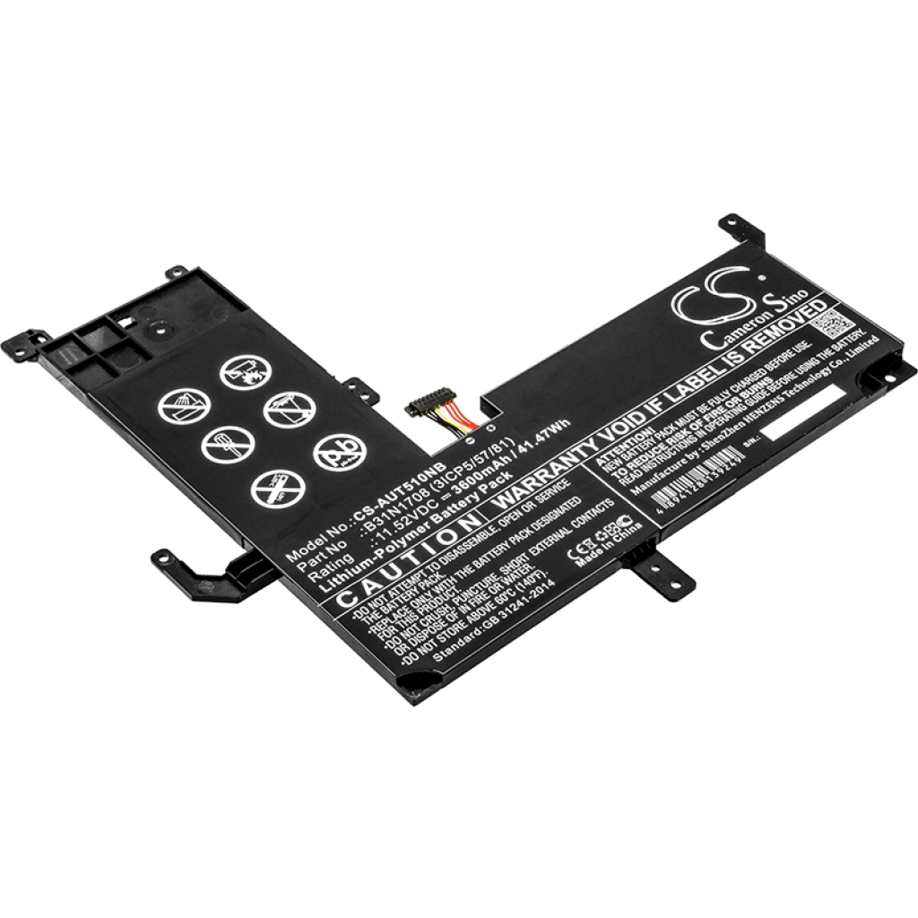 Batteria notebook Asus TP510UA-E8082T (CS-AUT510NB)