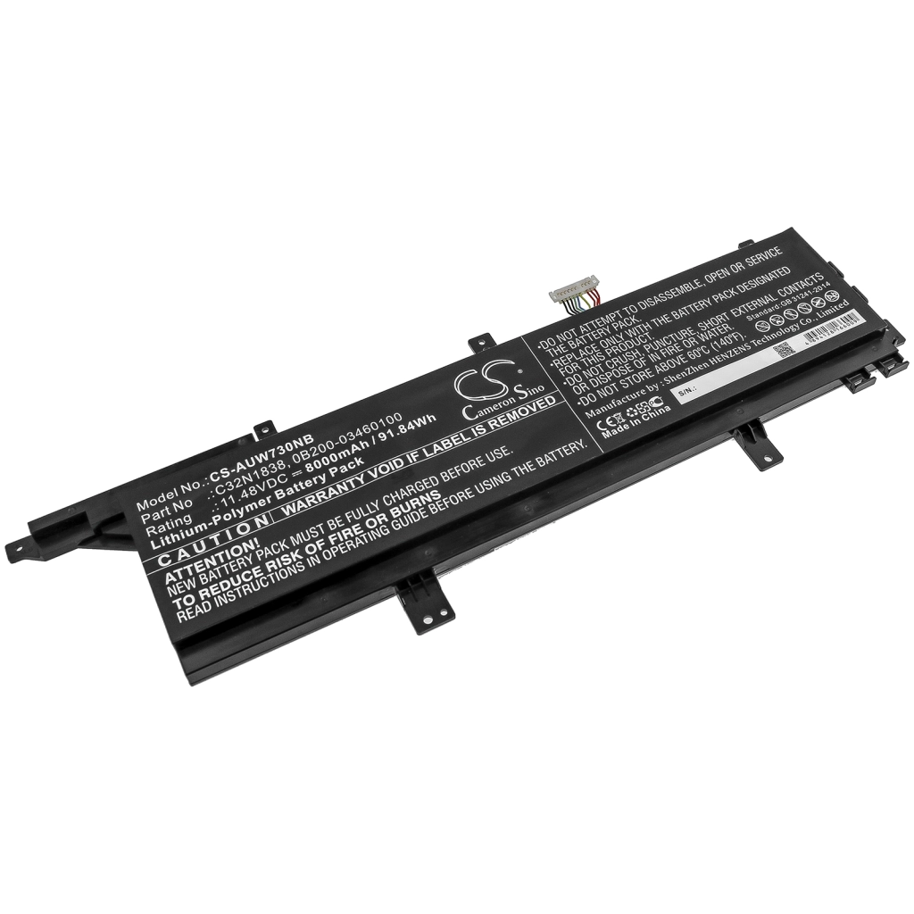 Batteria notebook Asus ProArt StudioBook Pro X W730G5T-H8103R (CS-AUW730NB)