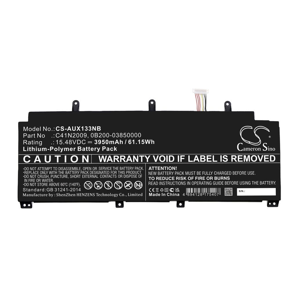 Batteria notebook Asus ROG Flow X13 GV301QH-K5462TS (CS-AUX133NB)