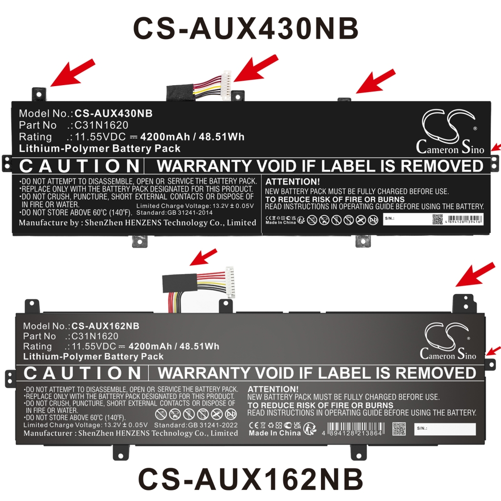 Batteria notebook Asus BX430