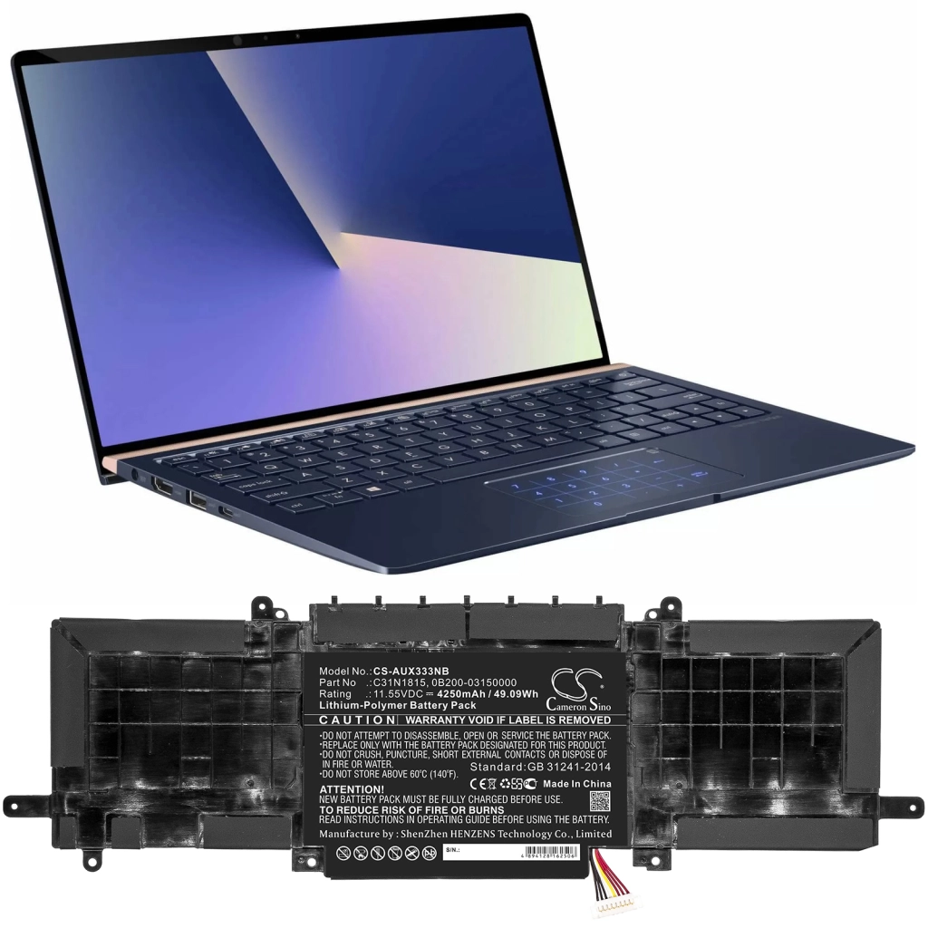Batteria notebook Asus UX333FN-A3026T (CS-AUX333NB)