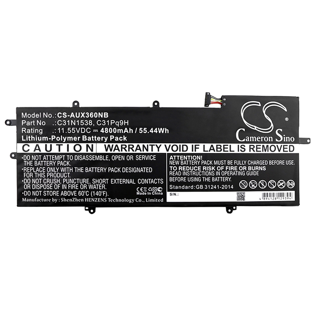 Batteria notebook Asus ZENBOOK FLIP UX360UAK (CS-AUX360NB)
