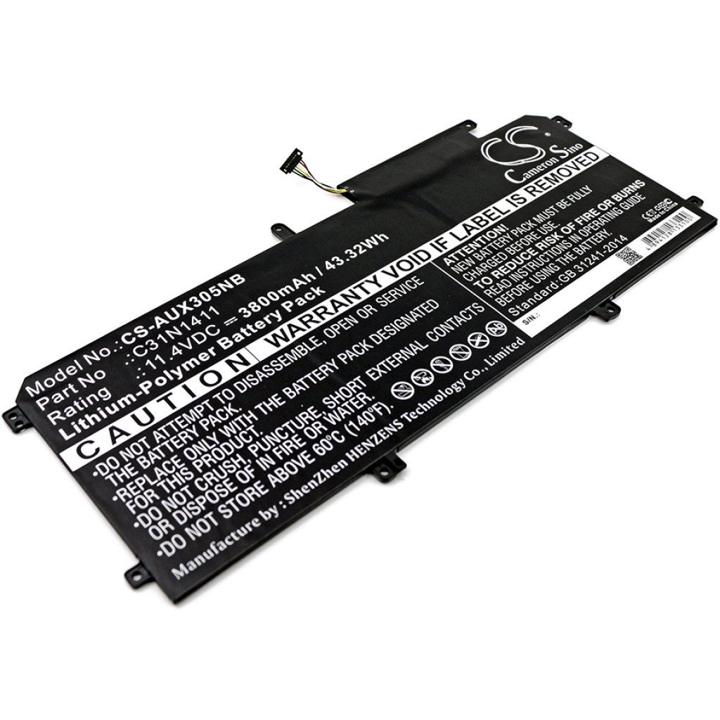Batterie Sostituisce C31N1411