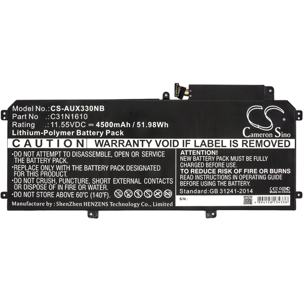Batterie Sostituisce 0B200-02090100