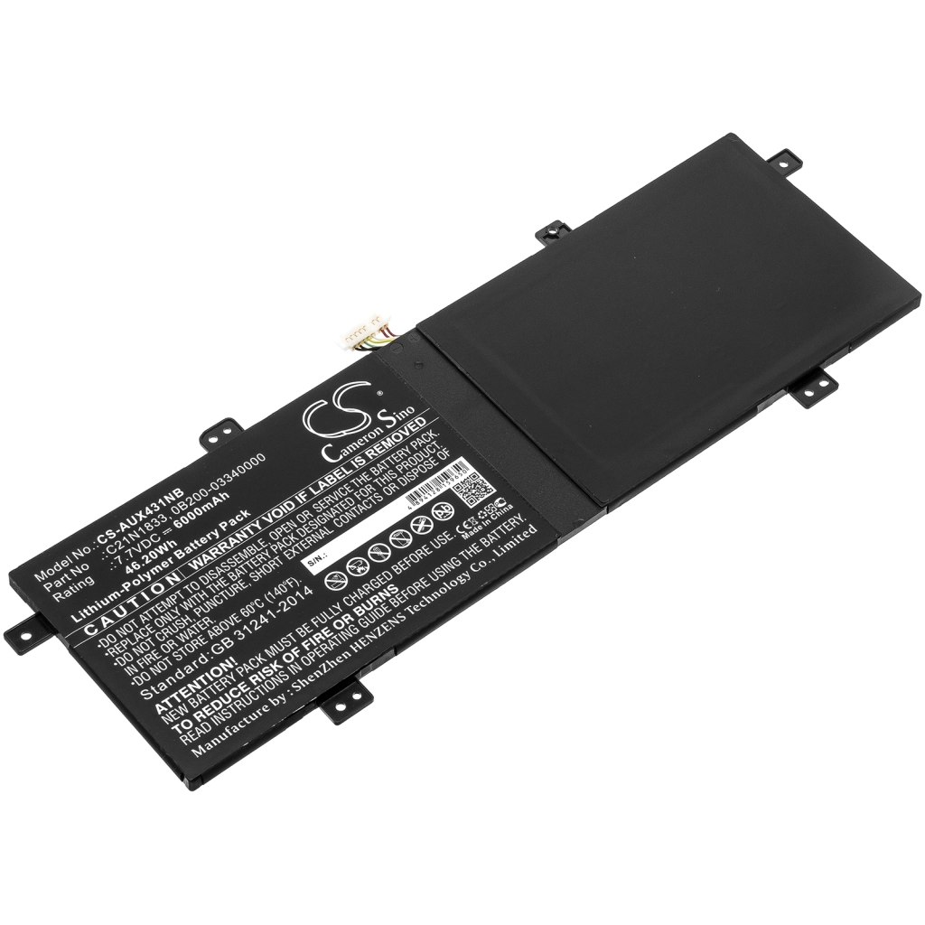 Batteria notebook Asus ZenBook 14 UM431DA-AM045T (CS-AUX431NB)