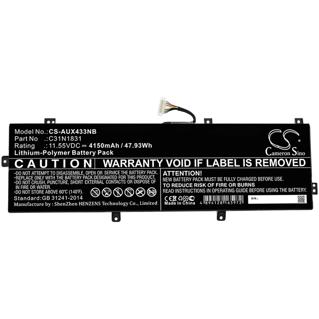 Batteria notebook Asus P3540FA (CS-AUX433NB)