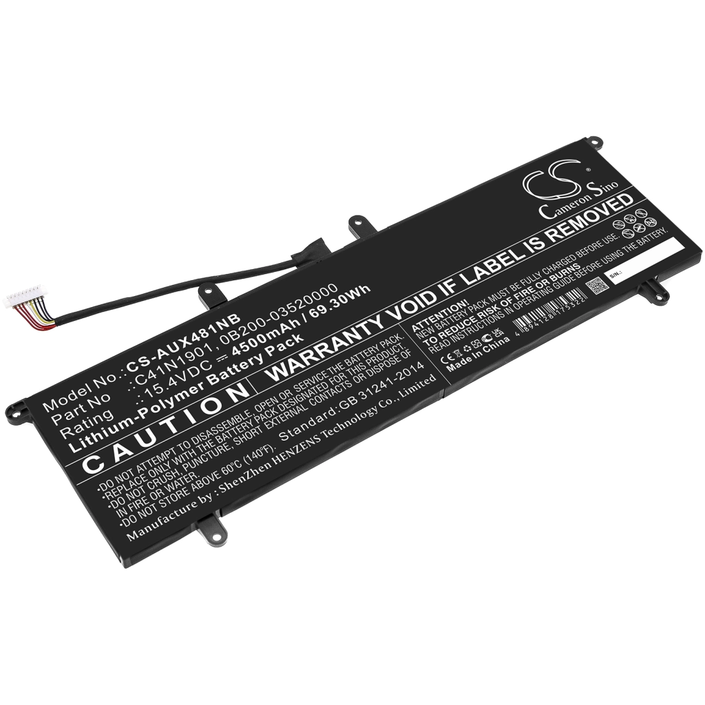 Batteria notebook Asus ZenBook Duo UX481FL-HJ084R (CS-AUX481NB)