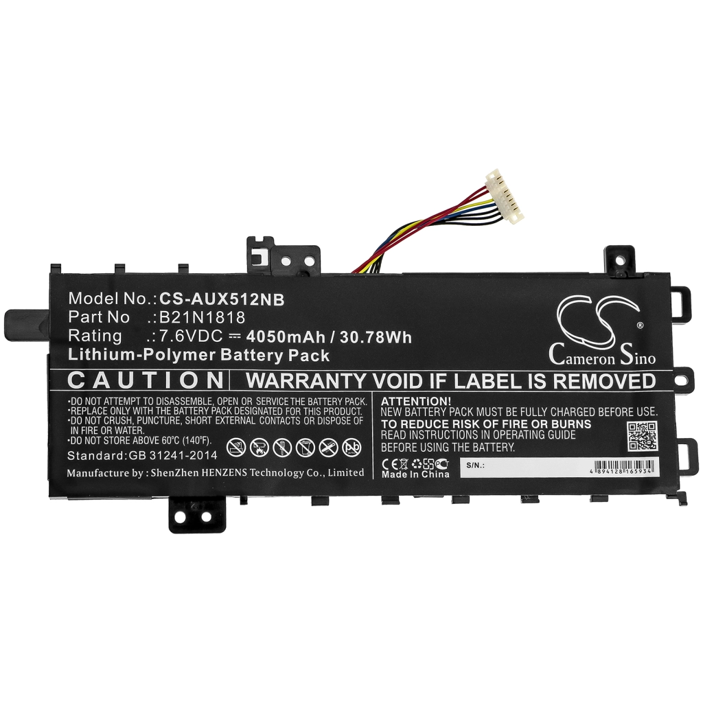 Batteria notebook Asus VivoBook 15 R564DA-EJ960T (CS-AUX512NB)