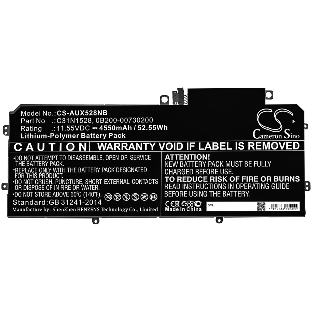 Batteria notebook Asus UX360CA-1A (CS-AUX528NB)