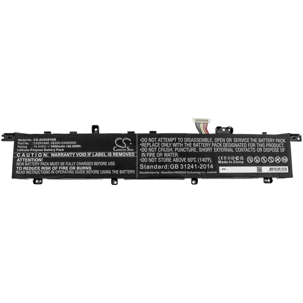 Batteria notebook Asus ZenBook Pro Duo UX581GV-XH77T (CS-AUX581NB)