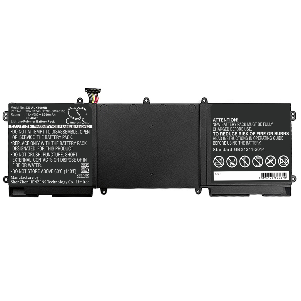 Batterie Sostituisce C32N1340