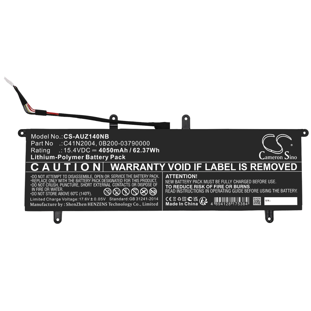 Batteria notebook Asus ZenBook Duo 14 UX482EA-HY Series (CS-AUZ140NB)