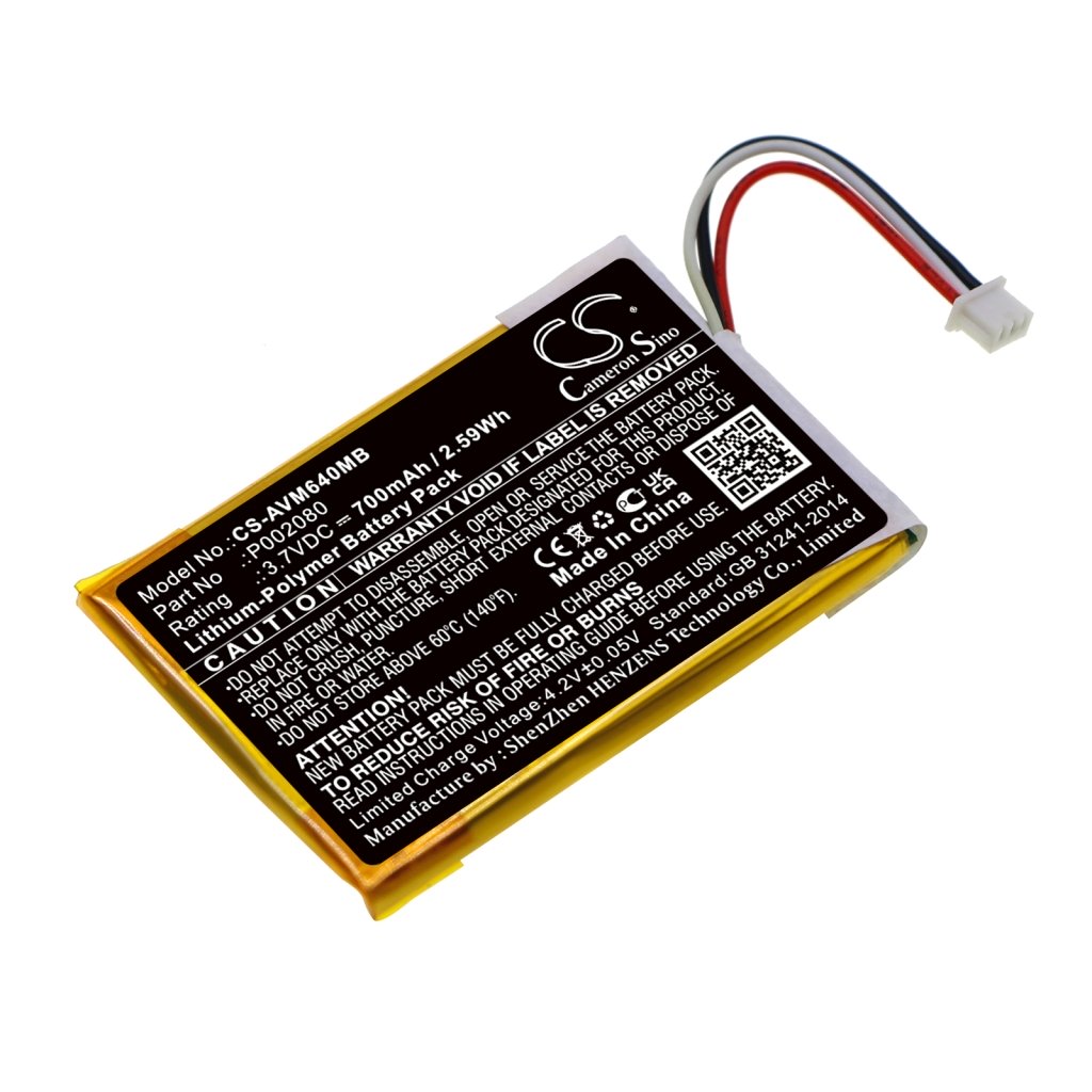 Batterie Batteria del telefono cellulare CS-AVM640MB