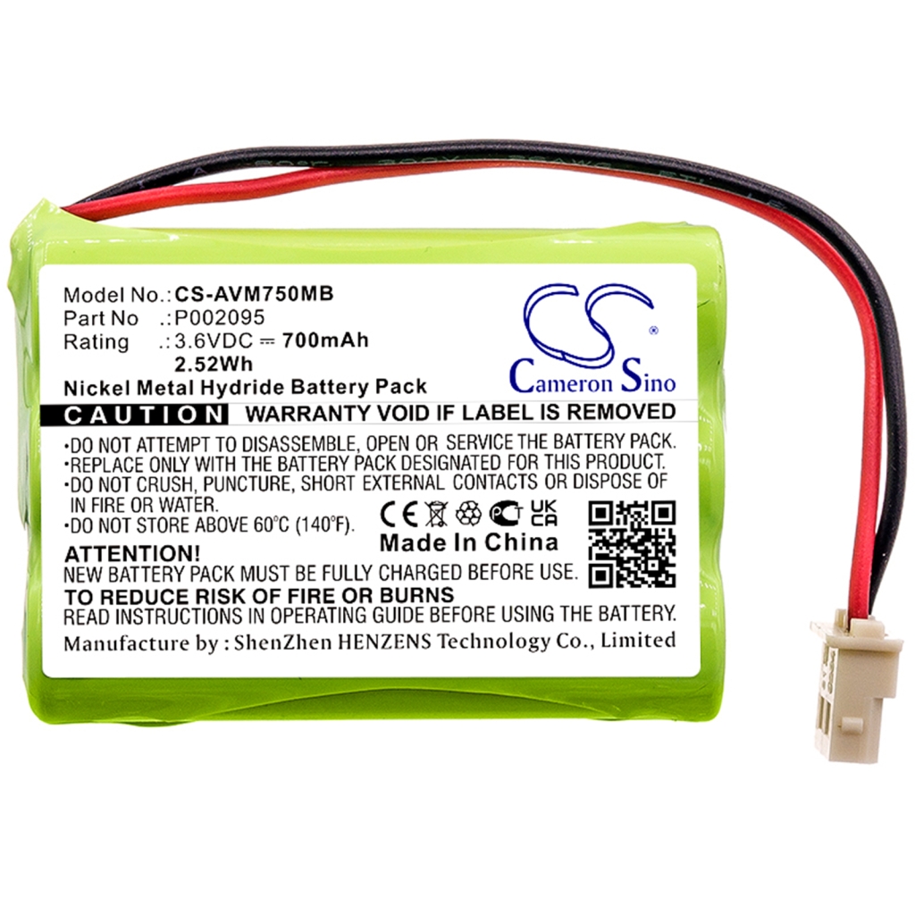 Batterie Batteria del telefono cellulare CS-AVM750MB