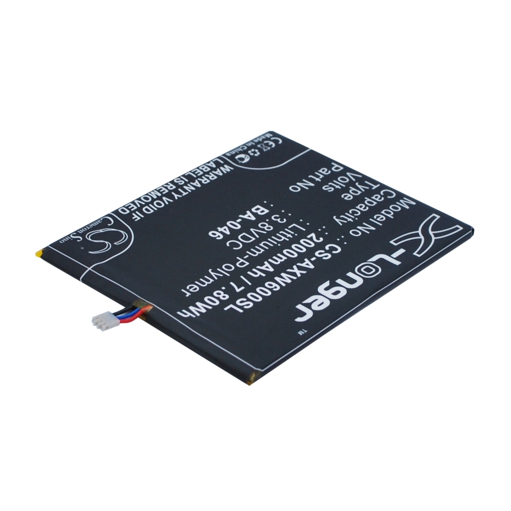 Batteria compatibile con Aux CS-AXW600SL