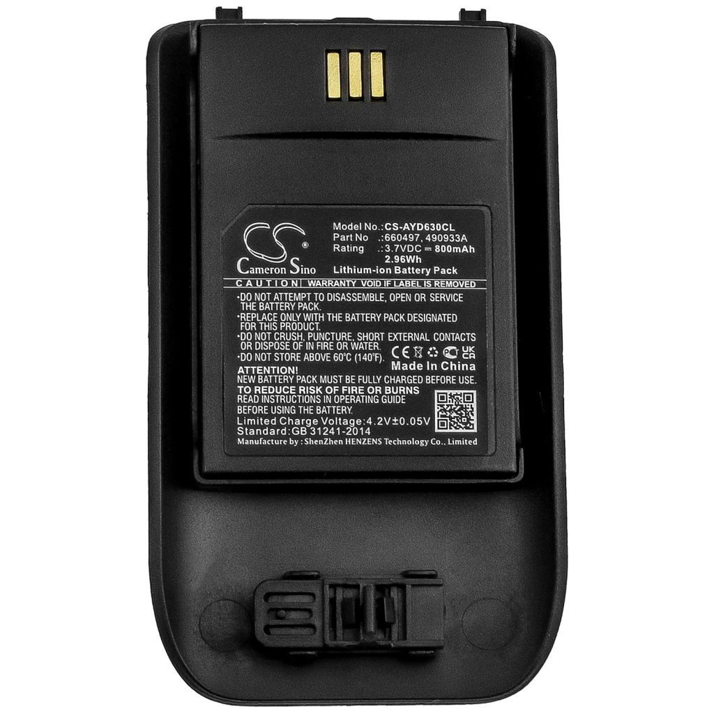 Sostituzione della batteria compatibile per ASCOM 490933A,660497