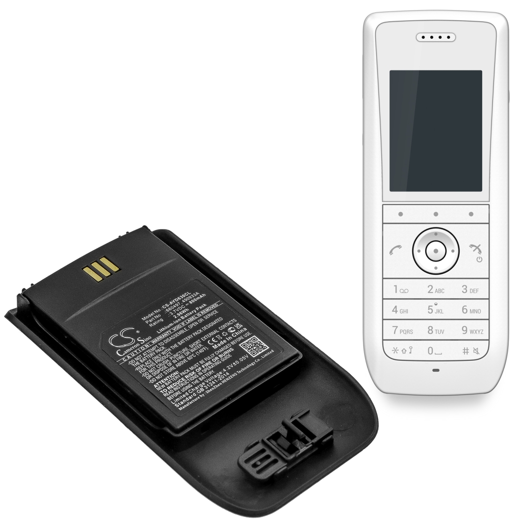 Sostituzione della batteria compatibile per ASCOM 490933A,660497