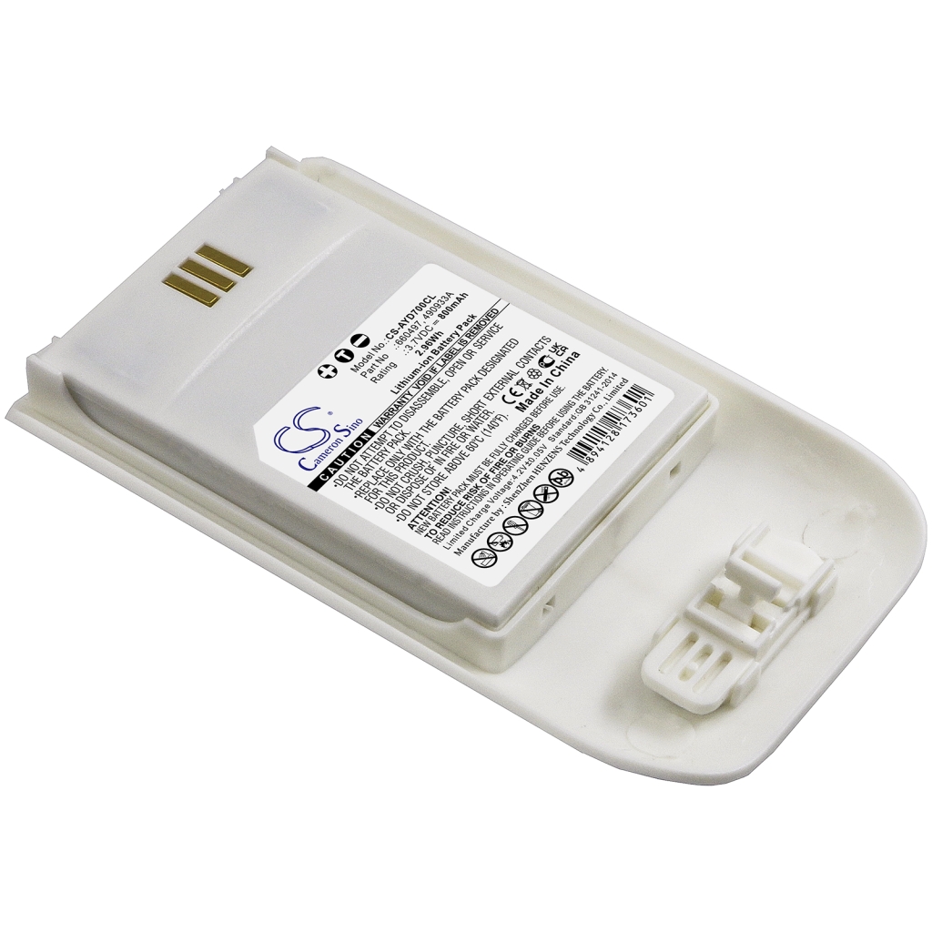 Sostituzione della batteria compatibile per ASCOM 490933A,660497