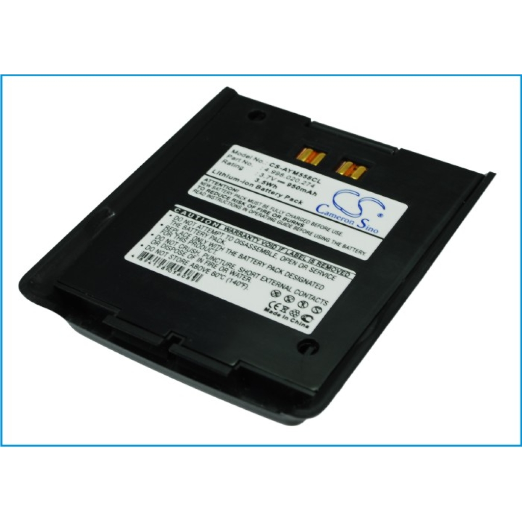 Batterie Batteria Telefono Cordless CS-AYM558CL