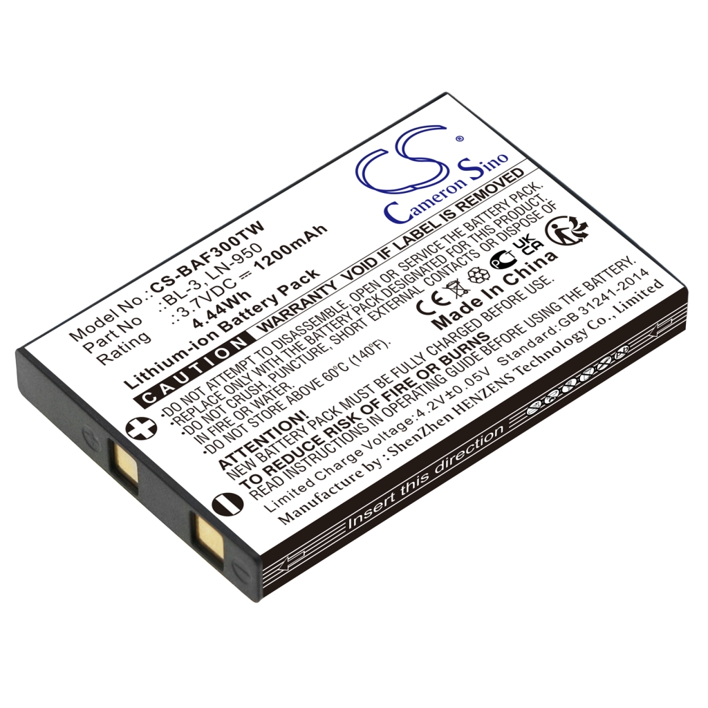 Batteria radio bidirezionale Weierwei UV3R (CS-BAF300TW)
