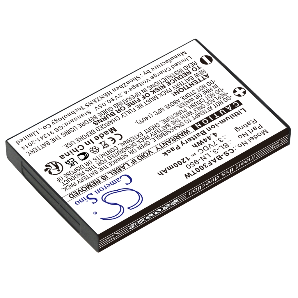 Batterie Batteria radio bidirezionale CS-BAF300TW