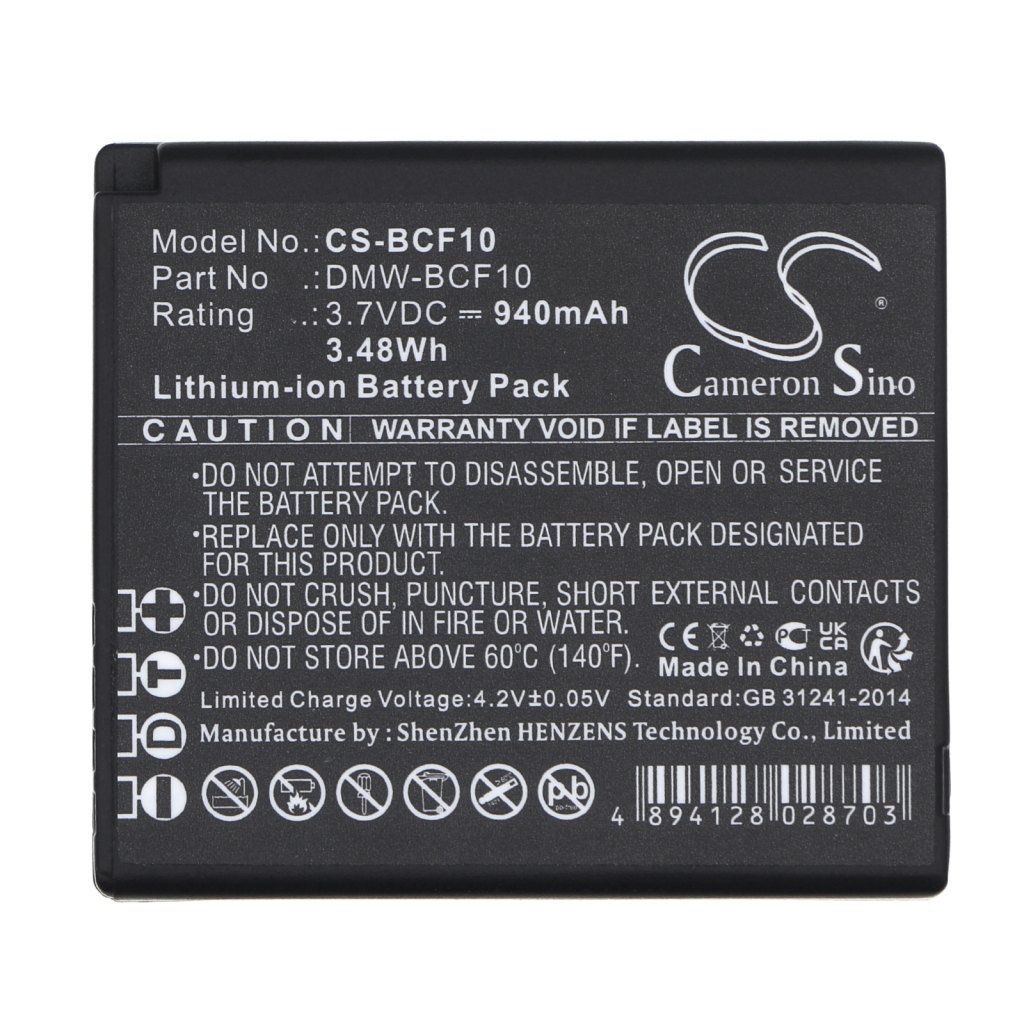 Camera Battery Panasonic Lumix DMC-FS10P