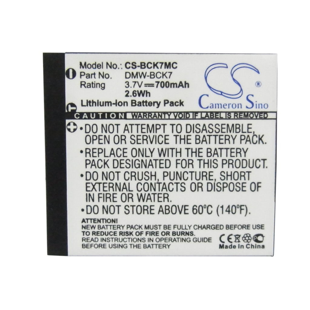 Camera Battery Panasonic Lumix DMC-S2EF