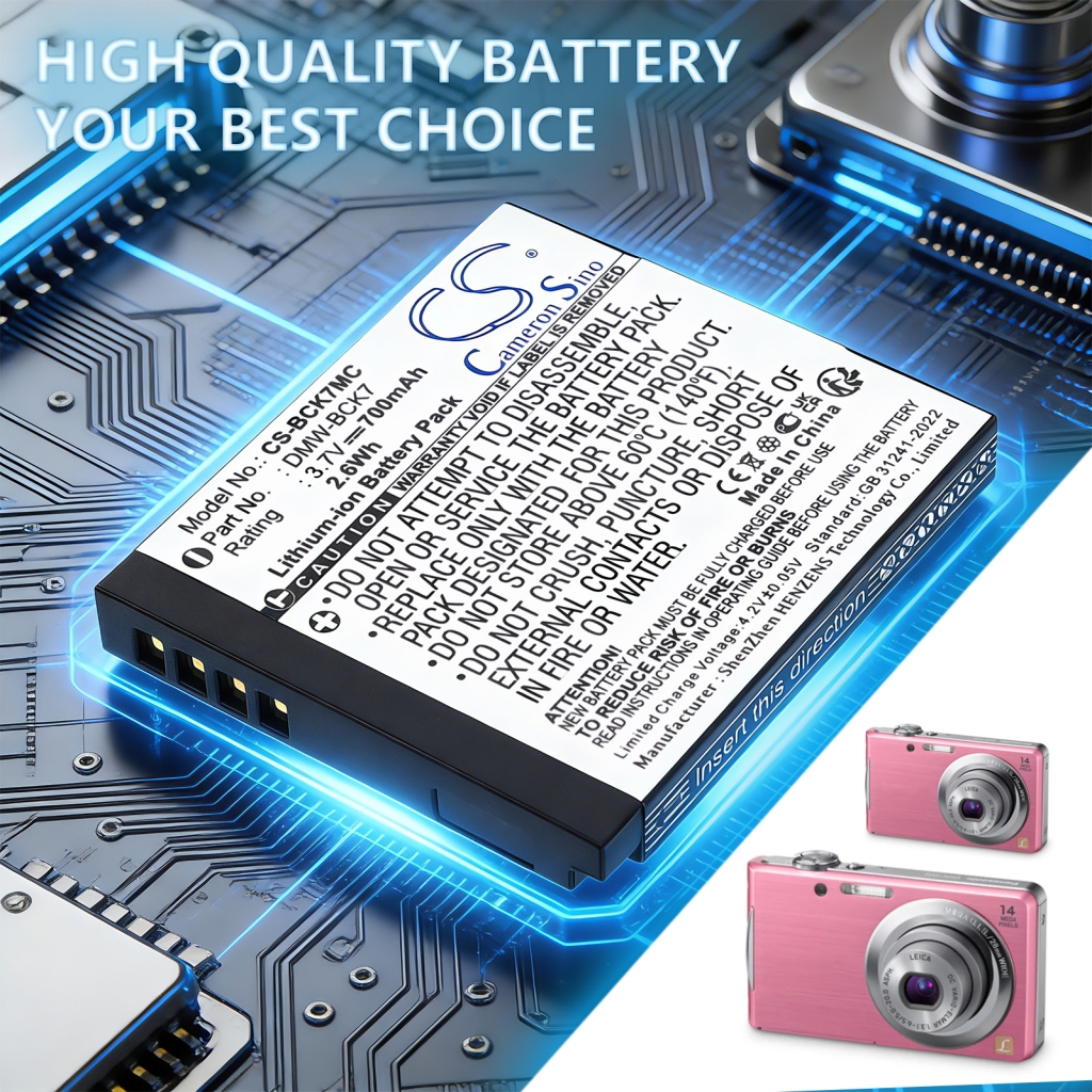 Batteria per Panasonic Lumix DMC-FS40S