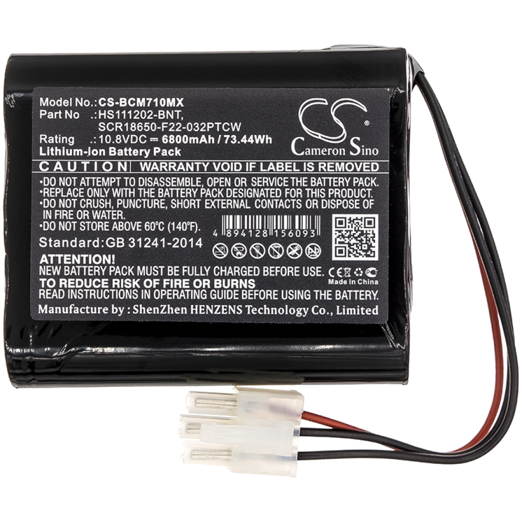 Batterie Sostituisce SCR18650-F22-032PTCW