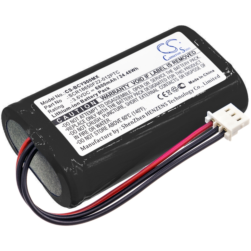 Batterie Sostituisce SCR18650F22-012PTC