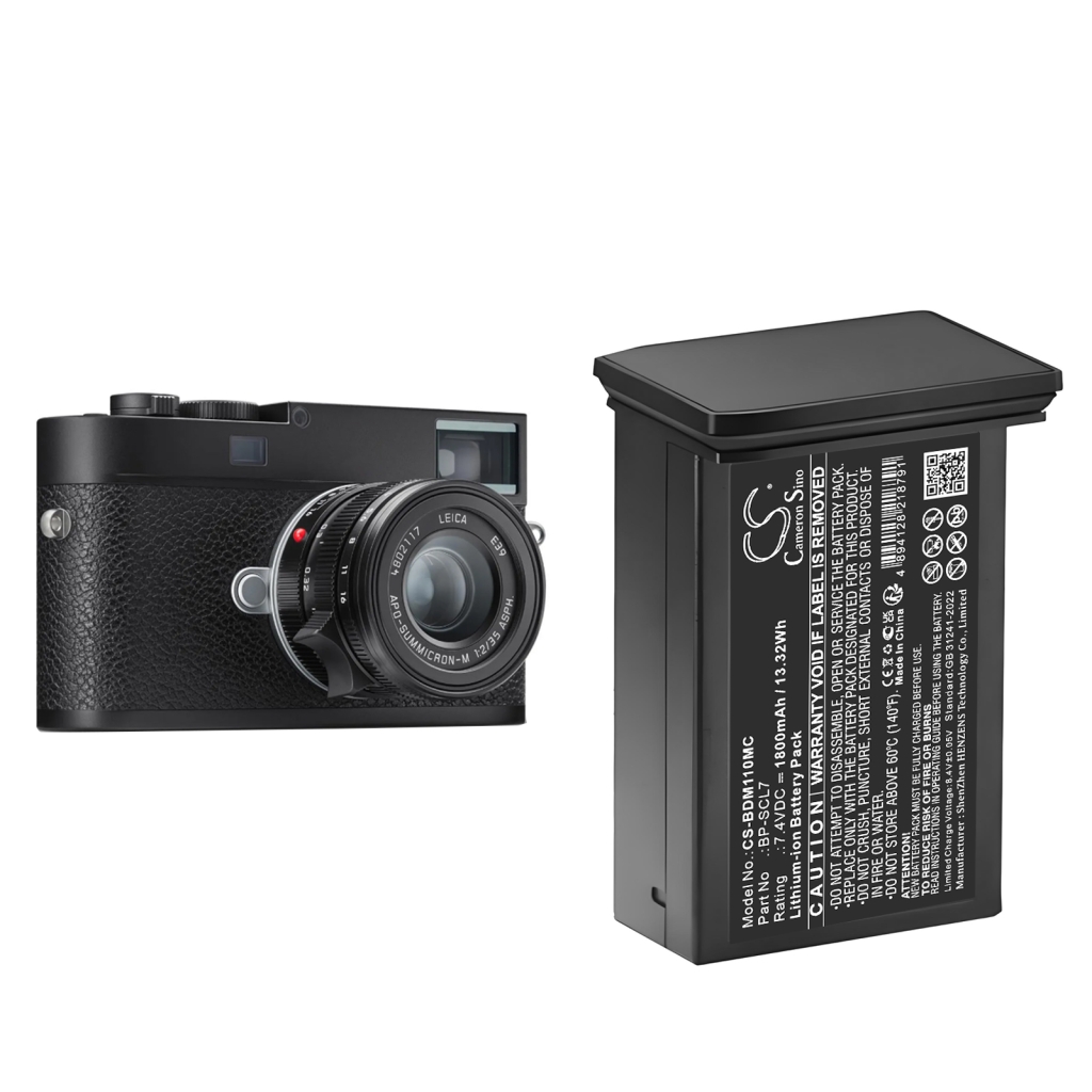 Batteria della fotocamera LEICA CS-BDM110MC