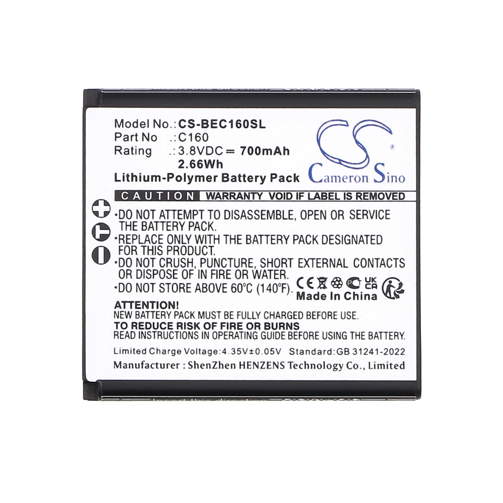 Mobile Phone Battery Bea-fon CS-BEC160SL