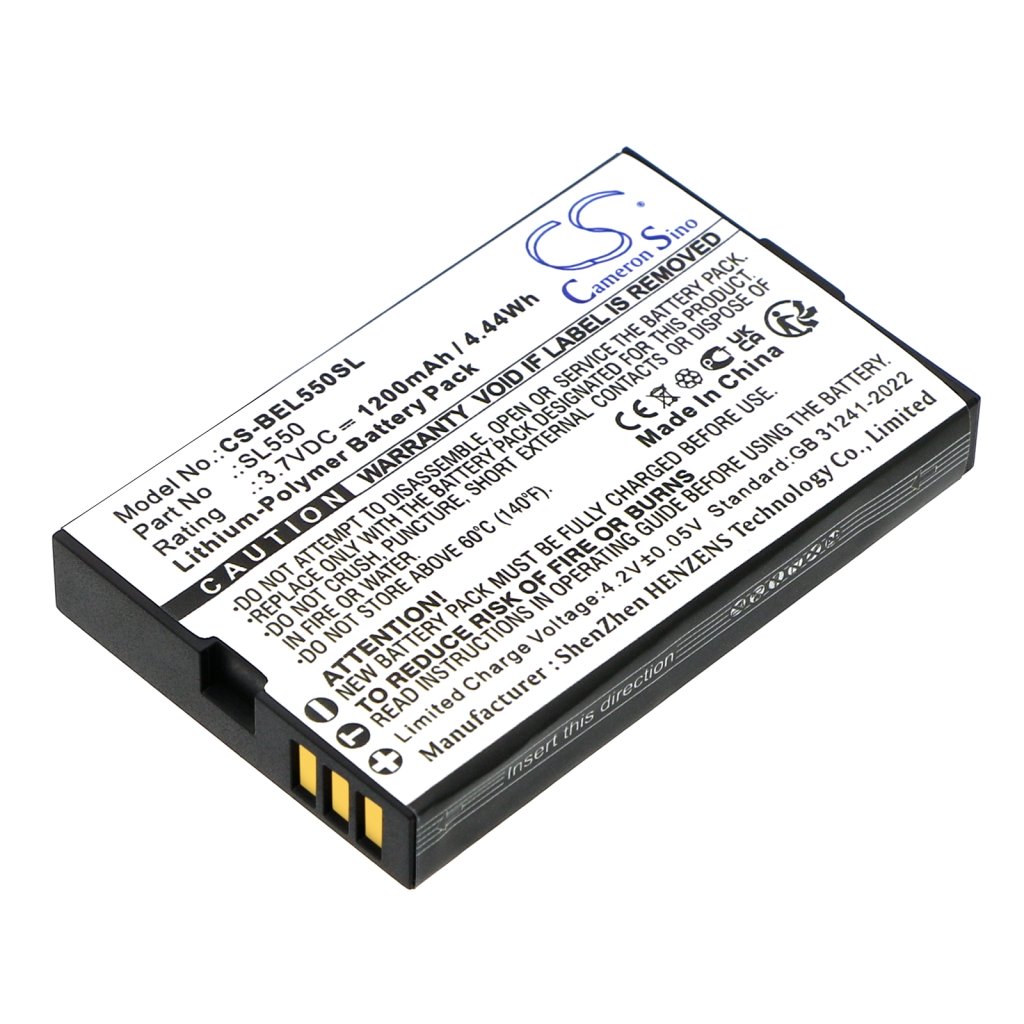 Batterie Batteria del telefono cellulare CS-BEL550SL