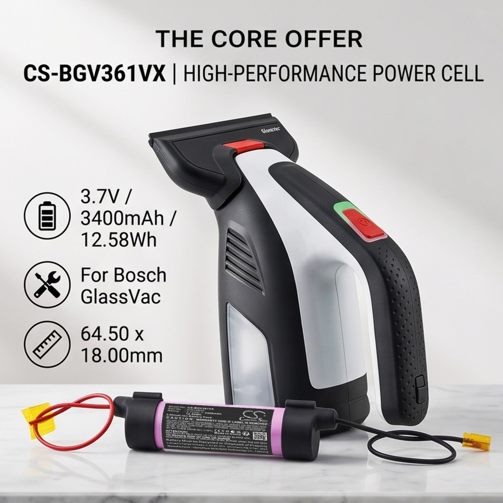 Batteria compatibile con Bosch CS-BGV361VX