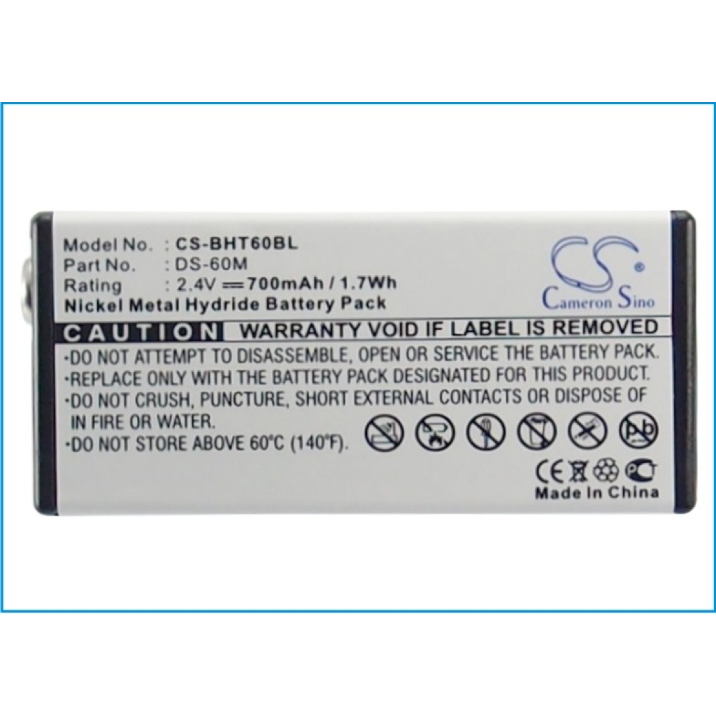 Batteries BarCode, Scanner Battery CS-BHT60BL
